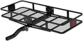 CURT 18153 Folding Hitch Basket Cargo Carrier, 500 lb by Curt+Manufacturing