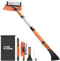 JOYTUTUS 41.5IN Extendable Snow Brush and Ice Scraper, 270°Pivoting Snow by JoyTutus