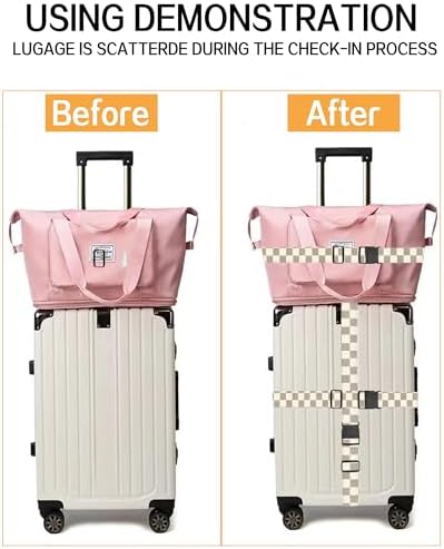 Luggage Straps for Suitcases, Adjustable Travel Belt, Durable Wide Luggage Strap - Image 3