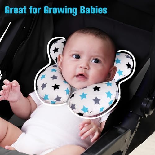 KAKIBLIN Baby Neck Pillow, Upgraded Baby Neck Pillows - Image 4