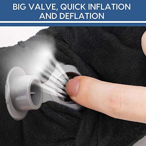 Inflatable Travel Pillow for Airplane Inflatable Neck Pillow for Traveling - Image 4