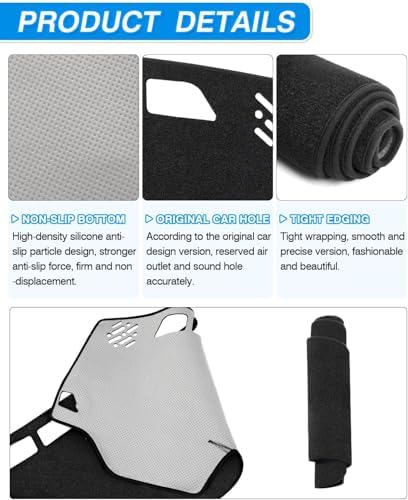 Cartist Dash Cover for Kia Sorento 2016-2020 Dashboard Cover Mat - Image 4