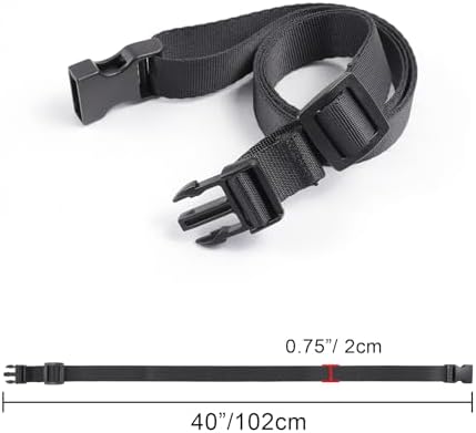 Vigorport Utility Straps Quick Release Nylon Backpack Accessory Bag Strap - Image 3