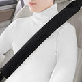 LACDL Extra Long Seatbelt Cover Super Soft Furry by LeadingAComfortableDrivingLife
