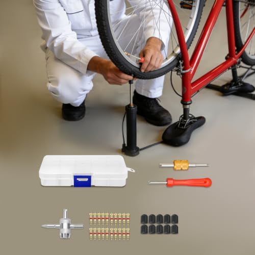 33Pcs Car & Bicycle Valve Core Removal Tool Set - Image 6