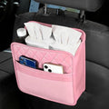 Car Seat Back Organizer, Leather Backseat Hanging Storage Bag, Car Large by Unknown