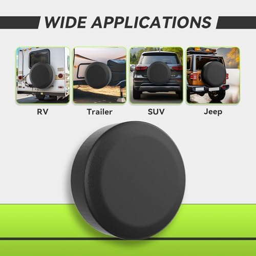 RVMATE RV Spare Tire Cover, Fits 28" Diameter Tire - Image 6