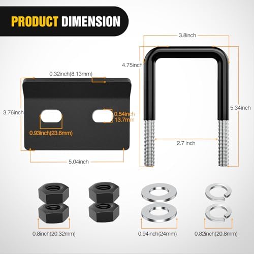 Nilight Trailer Hitch Tightener Anti Rattle - Image 2