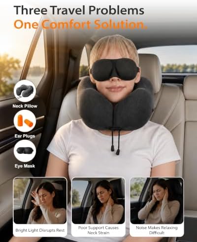 MLVOC Airplane Travel Neck Pillow - Image 3