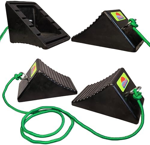Goshen Sun- Heavy Duty Green Rubber Wheel Chocks - Image 6