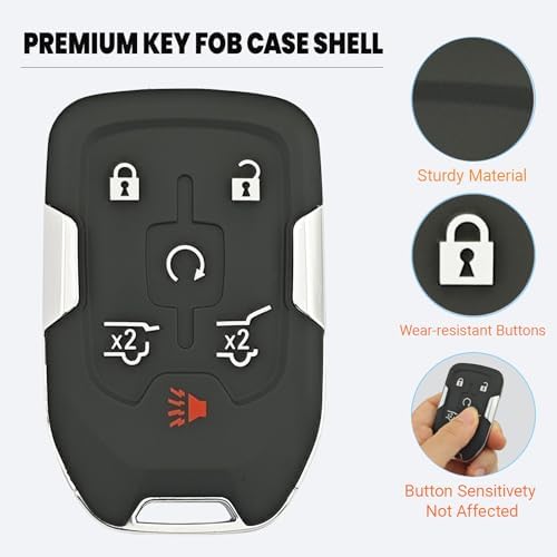 Smart Replacement Key Fob Cover fit - Image 5