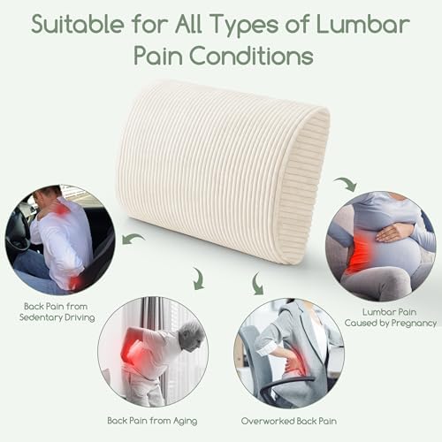 Lumbar Support Pillow for Recliner Chair/Accent Chair/Couch, Extra Large Memory - Image 6