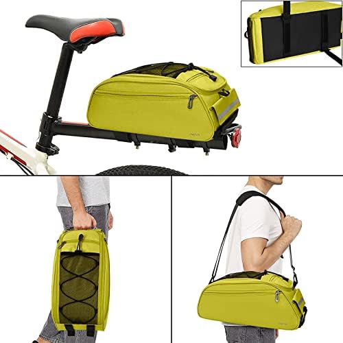 MOSISO Bike Rack Bag, Waterproof Bicycle Trunk Pannier Rear Seat Pouch - Image 5