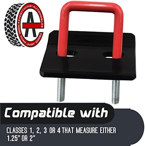 Rubber Coated Hitch Tightener for 1.25" and 2" Hitches – Anti Rattle Stabilizer - Image 3