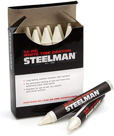 Steelman White Tire Marking Crayons - Image 2