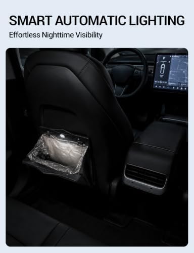 Motrobe Trash Can with Magnetic Seal & Auto LED - Image 5