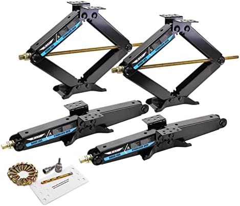 LIBRA Heavy Duty 9000lb 24" RV Camper Stabilizer Leveling Scissor Jacks PK4 by LIBRA