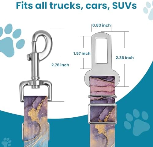 Adjustable pet cat and Dog car seat Belt，The Lanyard is Flexible and Adjustable - Image 5