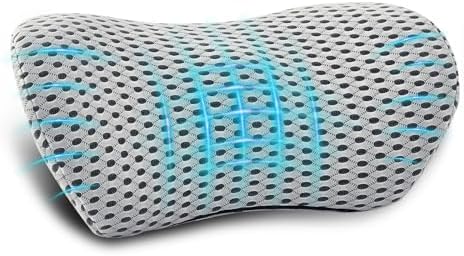 Lumbar Pillow, Memory Foam Lumbar Support Pillow by FOUSUPDT