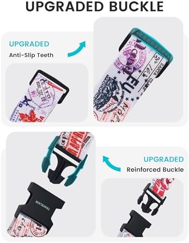 Travelkin Luggage Straps TSA Approved, Suitcase Straps - Image 6