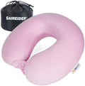 SAIREIDER Travel Neck Pillow 100% Pure Memory Foam Airplane Pillow by SAIREIDER