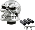 Skull Shift Knob Cars Truck Gear Shifter Stick Handle SUV Silver by Bashineng