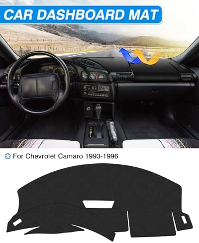 CARTIST Dash Cover for Chevrolet Camaro 1993-1996 Dashboard Cover Mat - Image 3