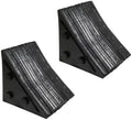Mytee Products 2 Pack 7" x7-1/2 x7-1/2 Small Laminated Rubber Wheel Chock by MyteeProducts