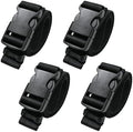 0.75”x48” Utility Straps with Buckle Quick Release Buckle Straps with Clips by Unknown