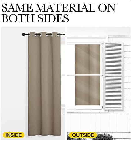 NICETOWN 84 inches Blackout Curtains - Image 6