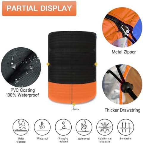 Kayme Seasonal Spare Tire Storage Cover Fit 28 Inch Tire Diameter - Image 5