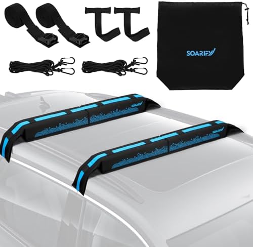 Universal Car Soft Roof Rack，Roof Pads Luggage Carrier - Image 2