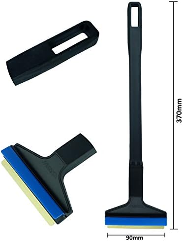 Car Ice Scraper Brass Blade 14, 5 inch Ice Scraper Long Handle Ice Scraper - Image 3