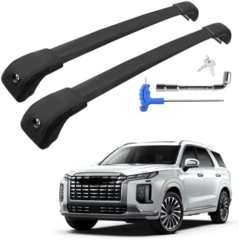 330LB Roof Rack Cross Bars for 2019-2026 Hyundai Palisade SE SEL XRT by GDYDI