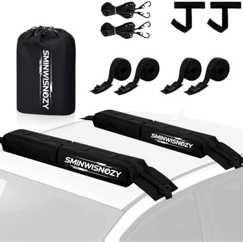 Universal Soft Roof Rack Pads by IntelligentAccompanyingTravel