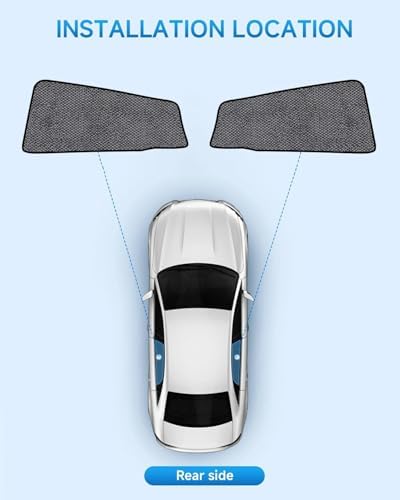 Car Window Shades for Subaru Crosstrek, UV & Heat Blocker, Privacy Protection - Image 2