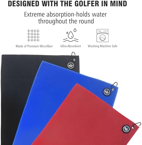 Dragon tiger Magnetic Golf Towel, Dark Blue - Image 5