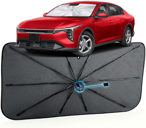 Car Windshield Sun Shade Umbrella by MakeLifeBetter