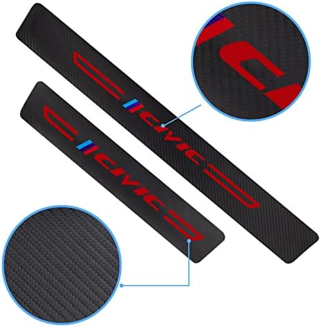 Door Sill Protector Compatible fit Honda Civic Accessories, Door Sill Guard - Image 4