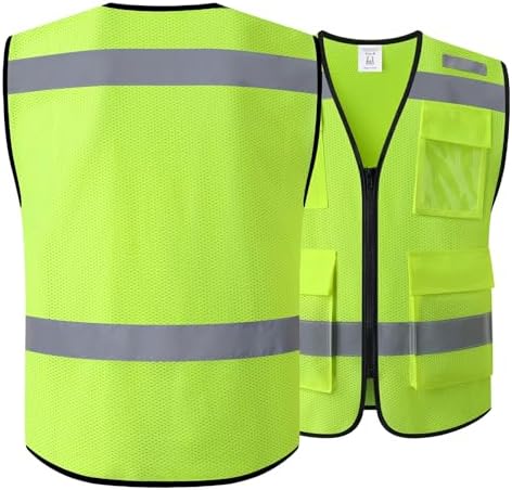 Safety Vest for Men Women Hi Vis Vest - Image 4