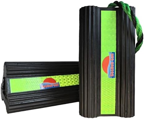Goshen Sun- Heavy Duty Rubber Wheel Chocks by GoshenSun