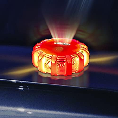 STP Emergency Roadside LED Flare, 8 Modes, 1 Mile Signal Visibility, - Image 2