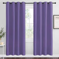 NICETOWN Lilac Purple Blackout Curtains 78" Long, 2 Pieces by NICETOWN