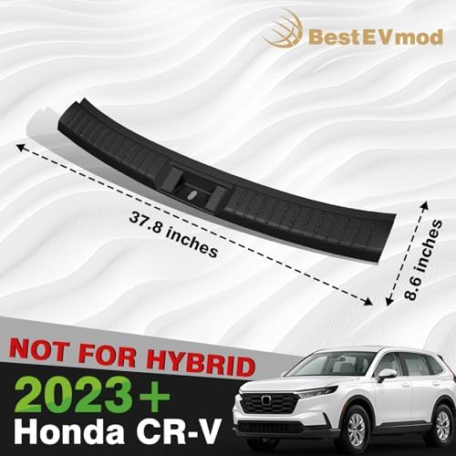 BestEvMod for CR-V 2023+ Upgrade Rear Bumper & Trunk Sill Cover Protector - Image 2
