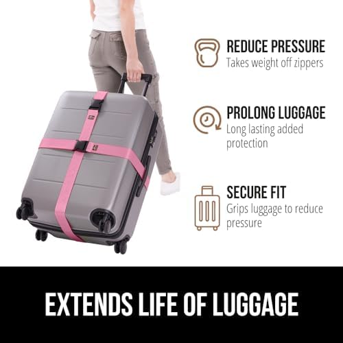 GORILLA GRIP Heavy Duty Luggage Straps - Image 5