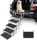 Dog Steps for Car & SUV – 6-Step Foldable Pet Stairs for Large Dogs, Non-Slip by Unknown