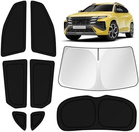 KUST Car Window Shades for Hyundai Tucson 2016-2020 2021 Windshield Sun Shade by KUST