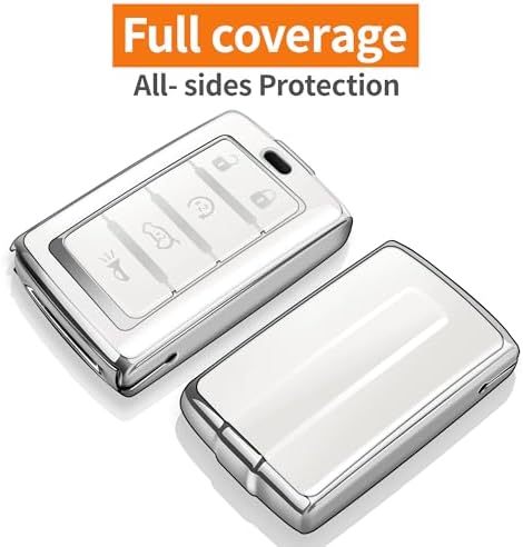for Jeep Key Fob Cover with Keychain Soft Full Protection Key Shell Compatible - Image 3