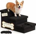 3-Step Wide Dog Stairs 18" H by Fecuria