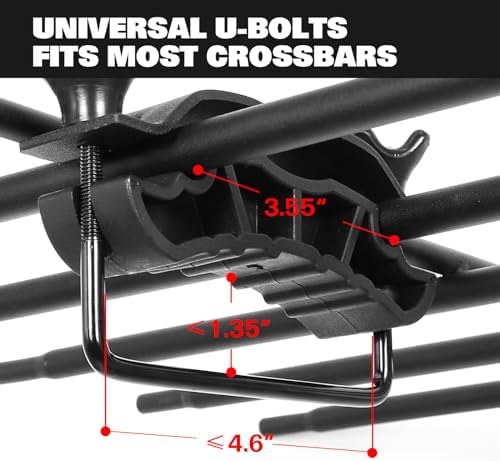 WEIZE 54" x 34" x 6" 200lb Heavy Duty Roof Rack Carrier Basket - Image 3